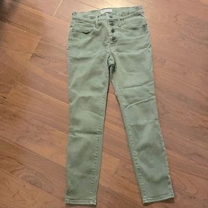Madewell 9” skinny crop